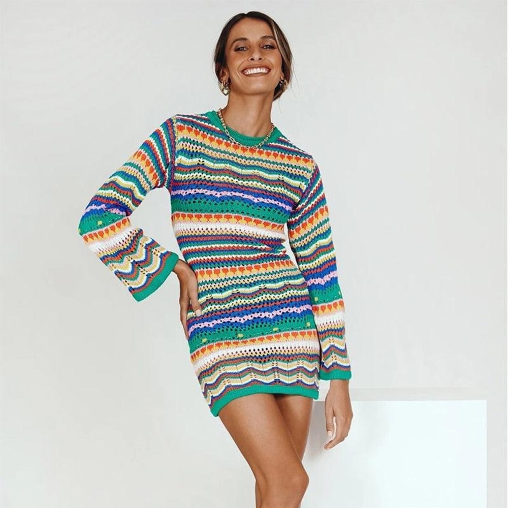 VRG GRL Queen of Peace Mini Dress - Picture 2 of 6